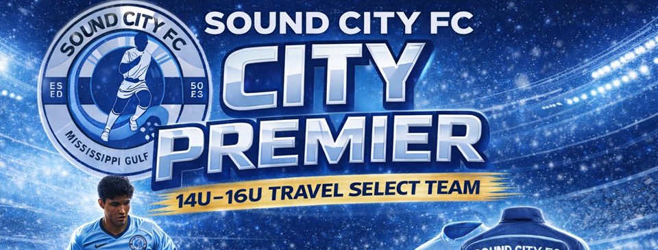 Sound City FC Announces City Premier Travel Select Program Tryouts